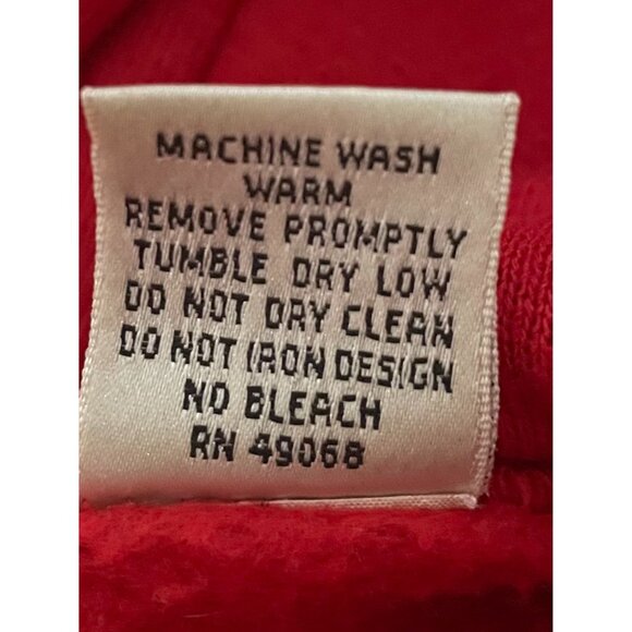 M.J. Soffe Indiana Hooded Sweatshirt With Plaid Flannel Bottom Size M - Picture 16 of 16